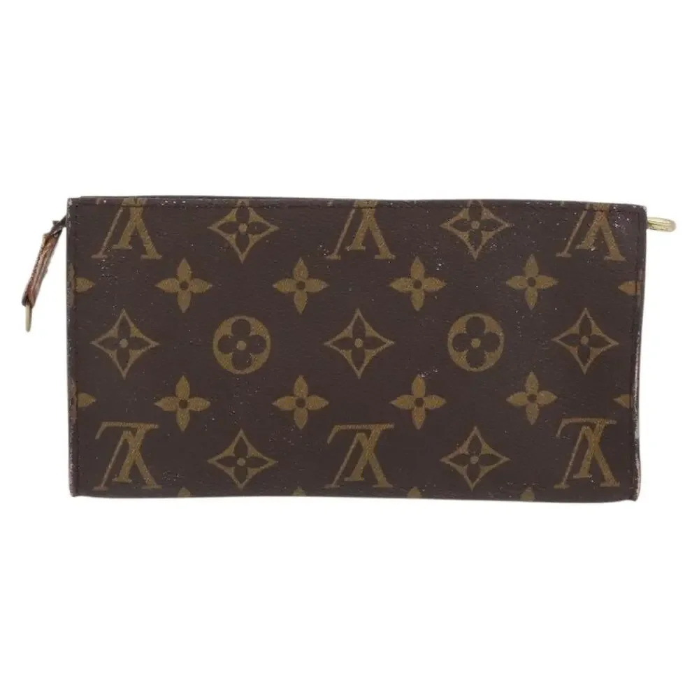 Louis Vuitton Monogram Bucket GM Accessory Pouch Brown
